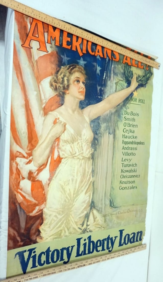 ORIGINAL WWI POSTER (1 of 3)