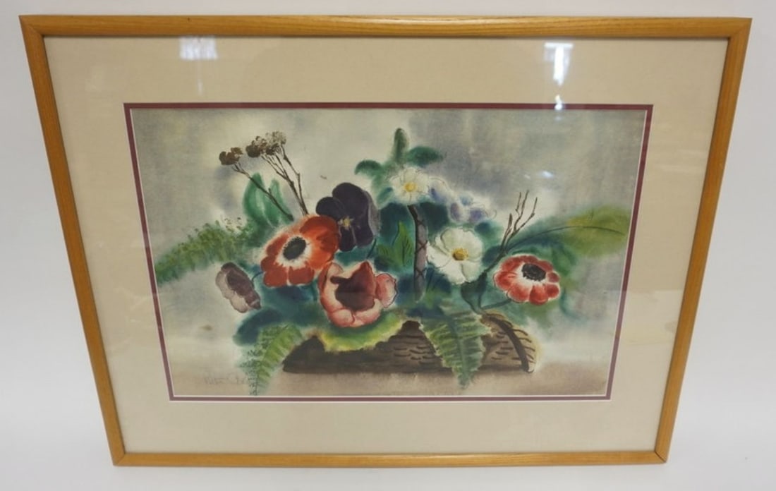 ARTIST SIGNED WATERCOLOR (1 of 3)