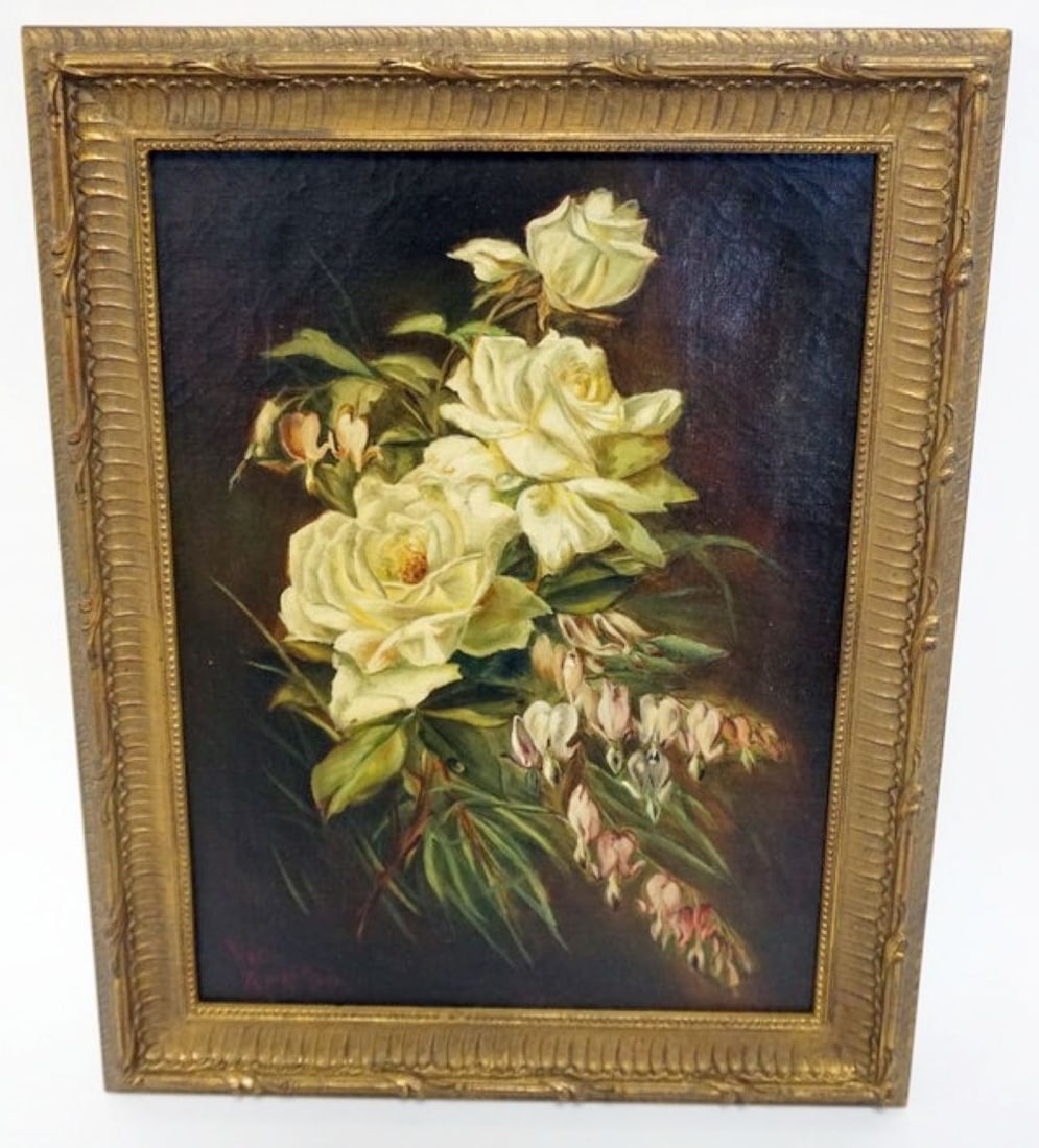 ARTIST SIGNED OIL PAINTING (1 of 4)