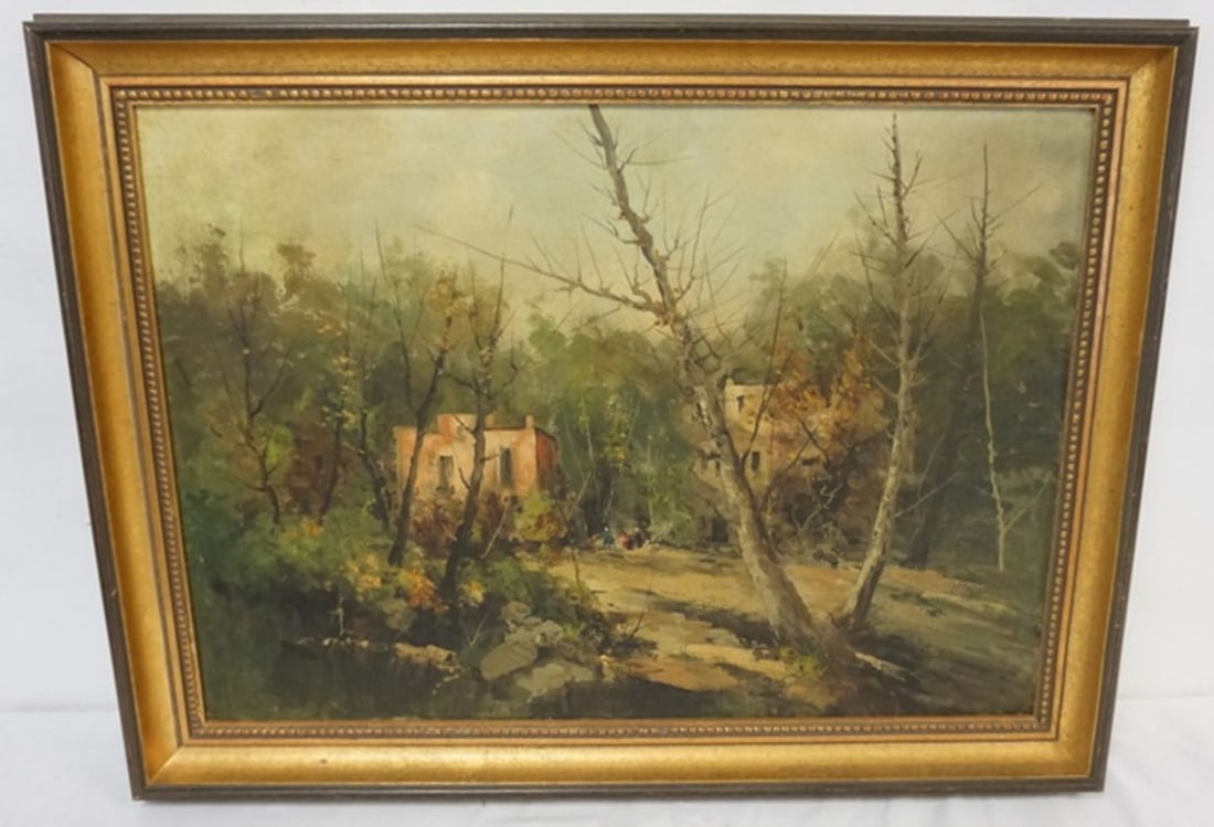 OIL PAINTING ON CANVAS (1 of 3)