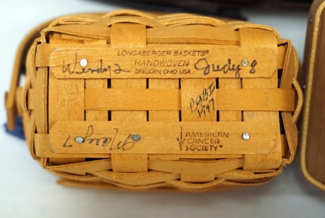 ASSORTED LONGABERGER BASKETS - 3