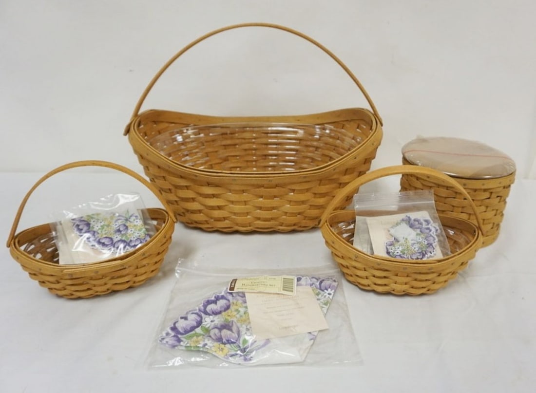 ASSORTED LONGABERGER BASKETS (1 of 5)