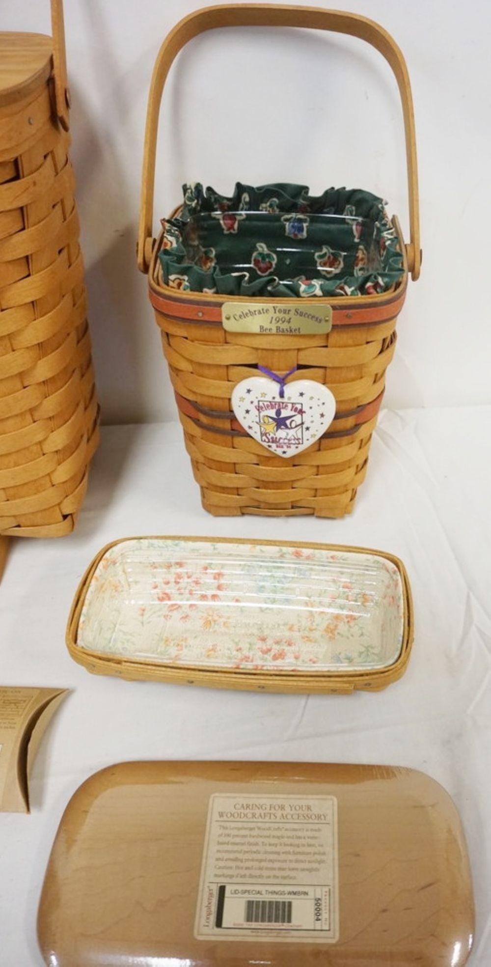ASSORTED LONGABERGER BASKETS - 2