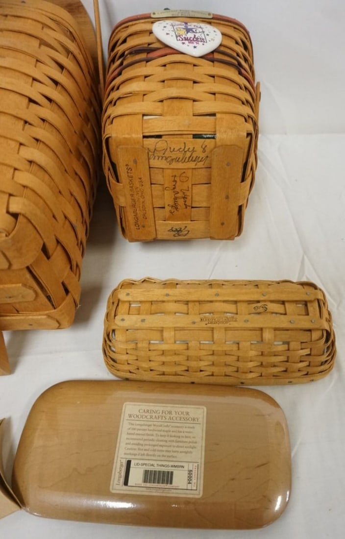 ASSORTED LONGABERGER BASKETS - 5