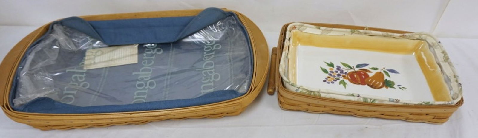 ASSORTED LONGABERGER BASKETS (1 of 3)