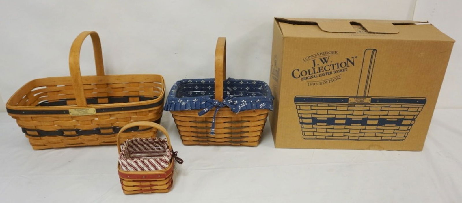 ASSORTED LONGABERGER BASKETS (1 of 3)