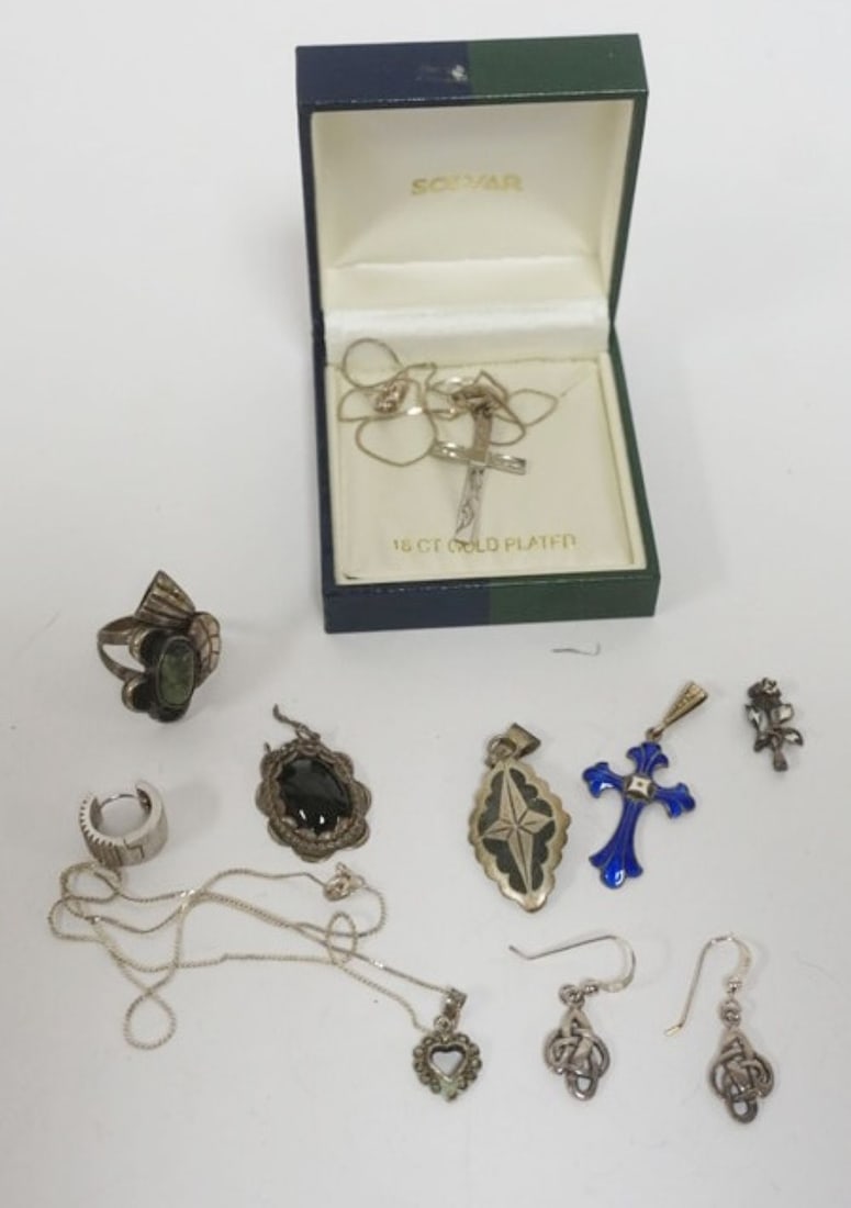 ASSORTED STERLING JEWELRY (1 of 2)