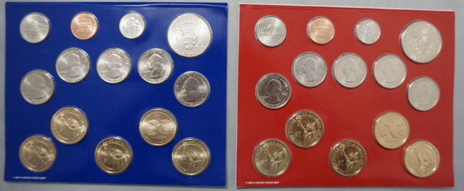 US MINT UNCIRCULATED COIN SETS (1 of 2)