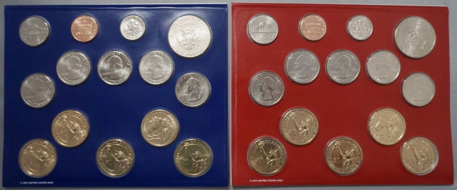 US MINT UNCIRCULATED COIN SETS (1 of 2)