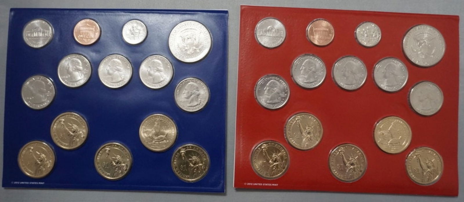 US MINT UNCIRCULATED COIN SETS (1 of 2)
