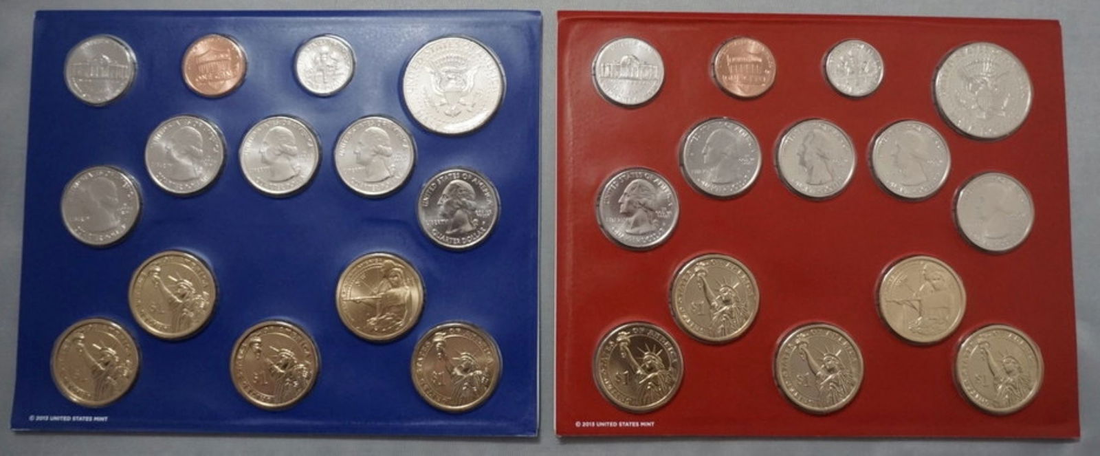US MINT UNCIRCULATED COIN SETS (1 of 2)