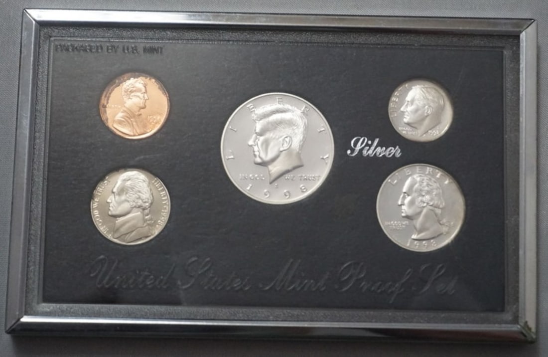 U S 1998 MINT PROOF SET (1 of 2)