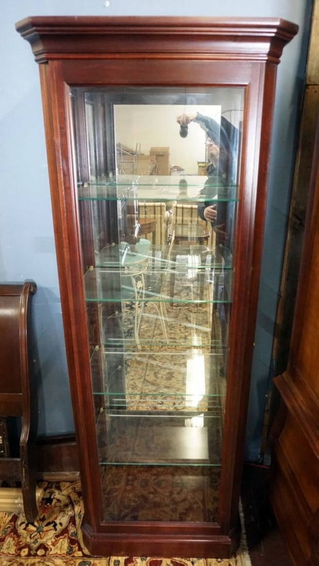 JASPER CABINET CO CURIO CABINET (1 of 3)