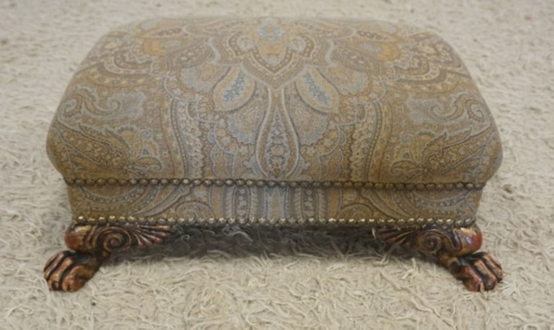 UPHOLSTERED STOOL (1 of 3)