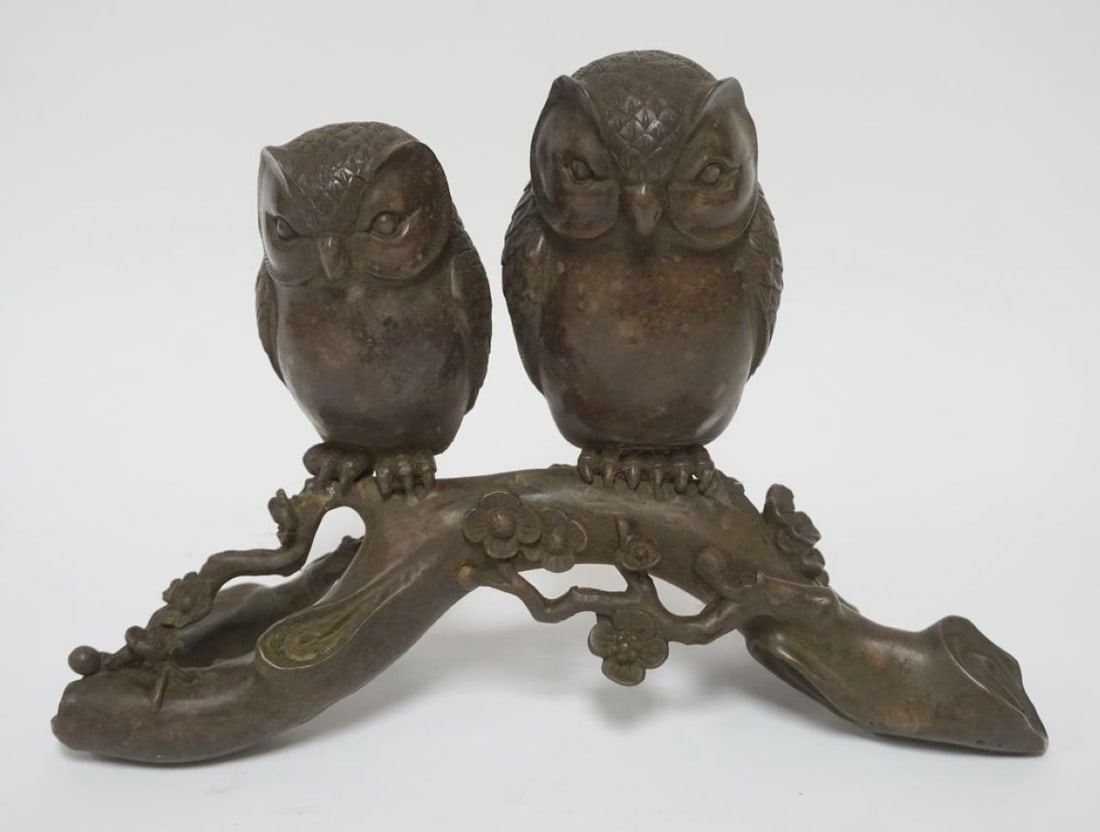 BRONZE OWLS (1 of 4)