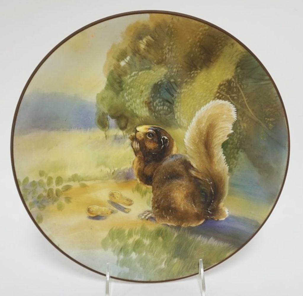 HAND PAINTED NIPPON PLATE (1 of 3)