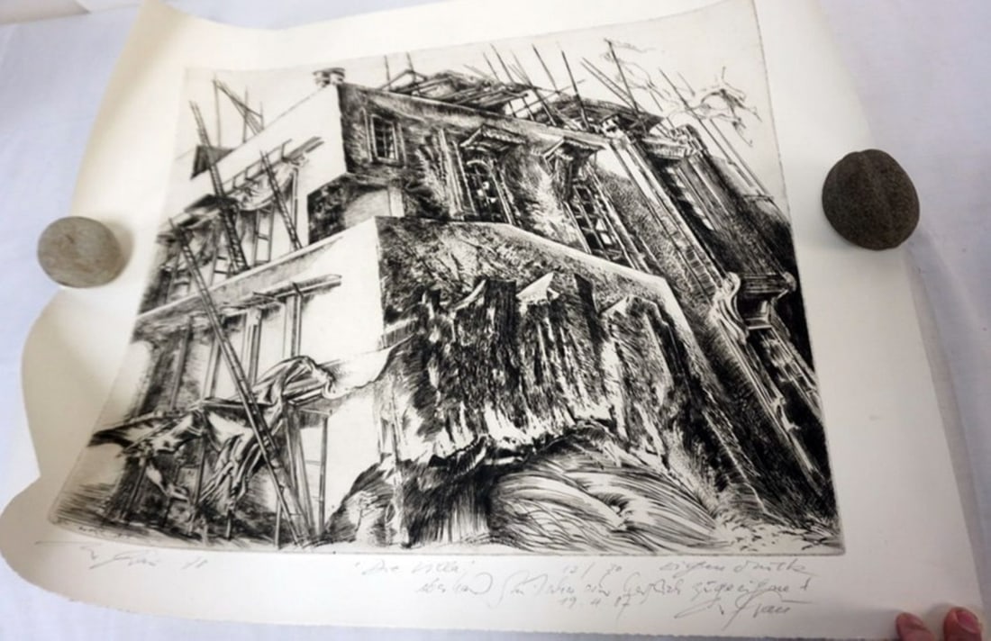 PETER GRAU SIGNED ARTTWORK (1 of 4)