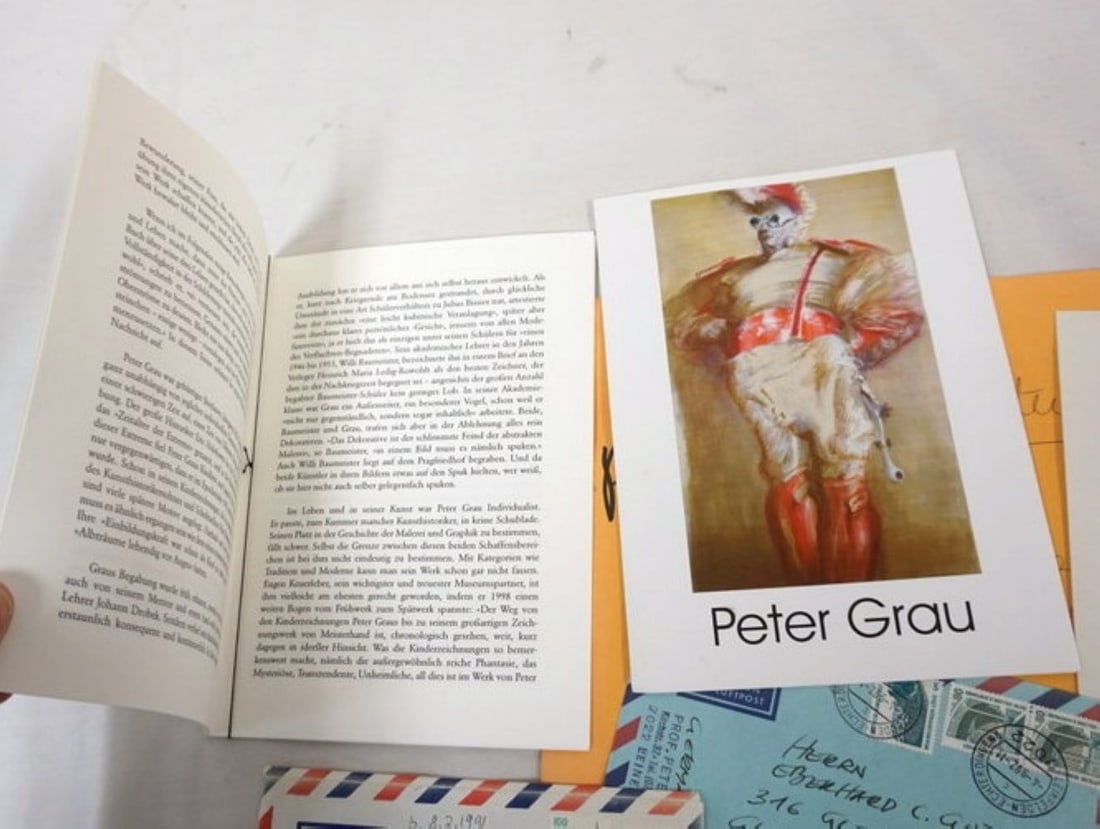 PETER GRAU LETTERS AND PROGRAMS - 2
