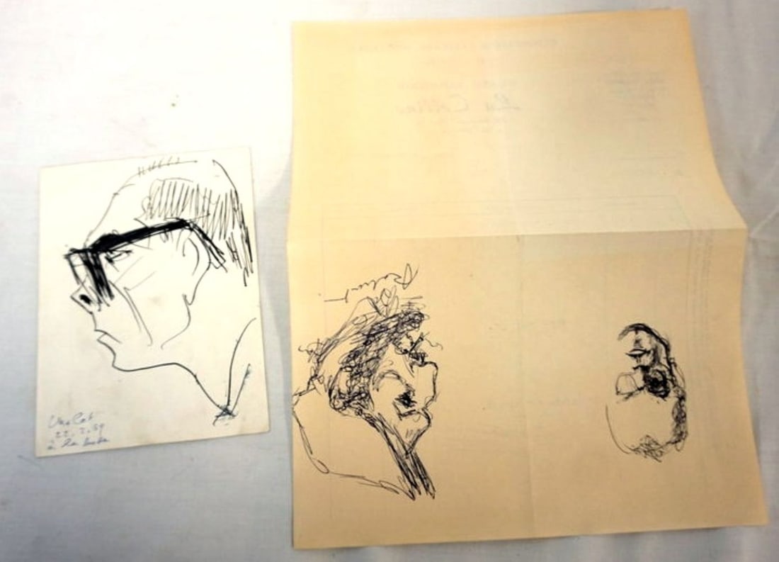 ARTIST PEN & INK DRAWING (1 of 2)