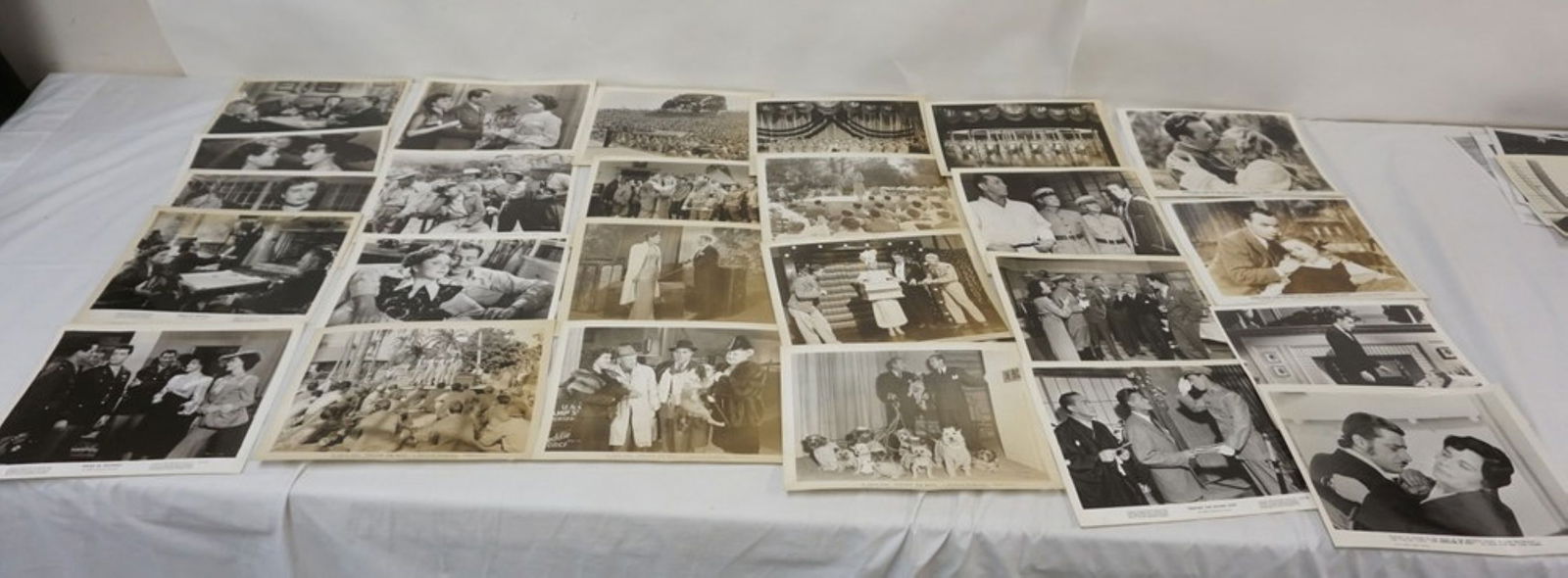 LARGE GROUP OF VINTAGE MOVIE STILLS (1 of 4)