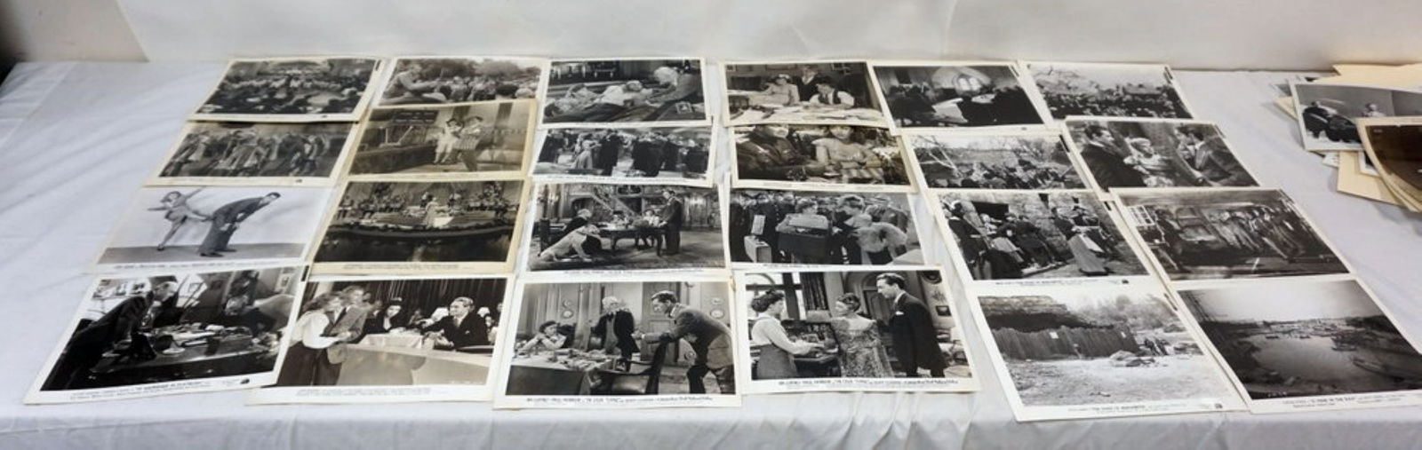LARGE GROUP OF VINTAGE MOVIE STILLS (1 of 4)