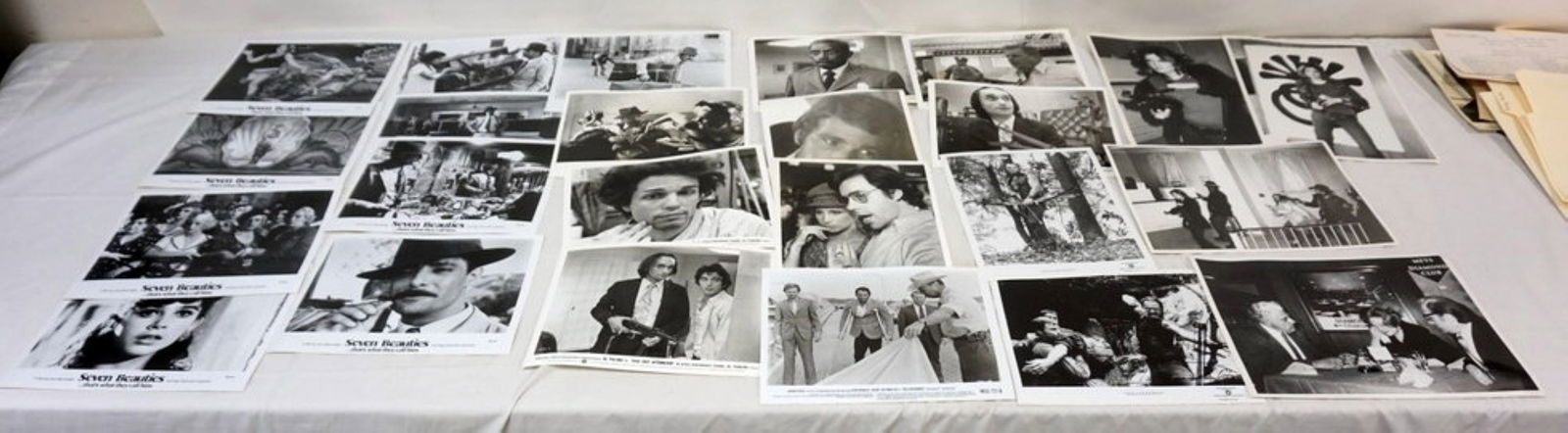 LARGE GROUP OF VINTAGE MOVIE STILLS (1 of 7)