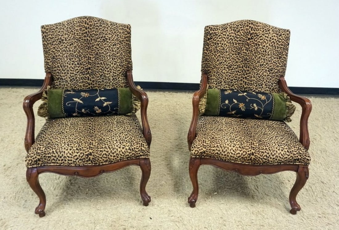 PAIR HAMMARY ARM CHAIRS (1 of 5)