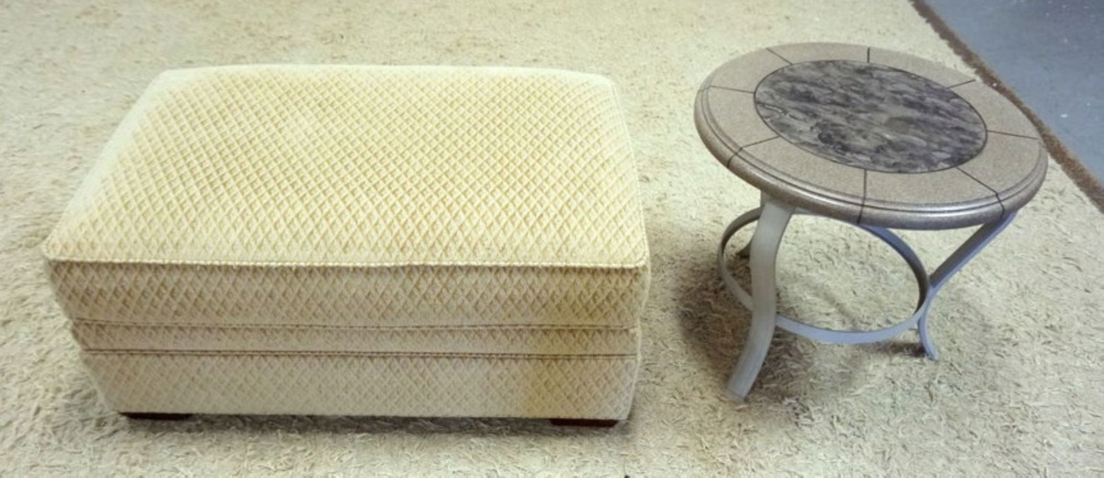 STOOL AND TABLE (1 of 2)