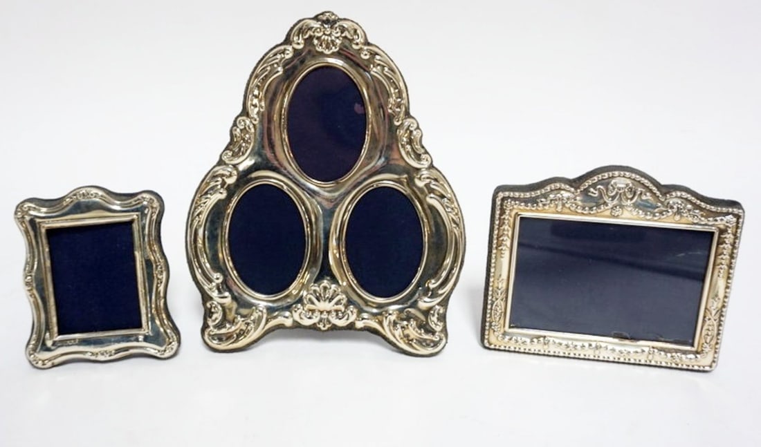 STERLING SILVER DRESSER FRAMES (1 of 3)