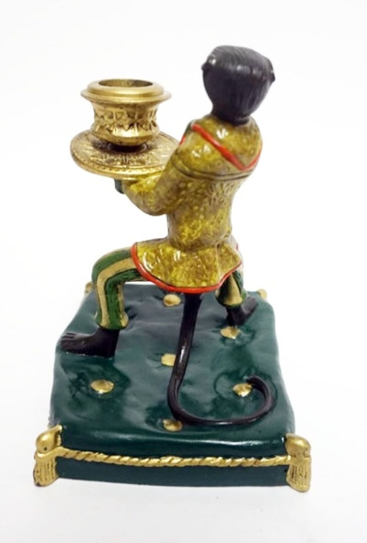 BRASS MONKEY CANDLESTICK - 3