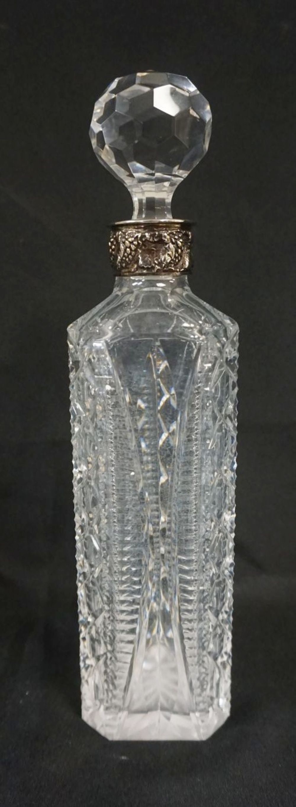 CUT CRYSTAL DECANTOR (1 of 4)