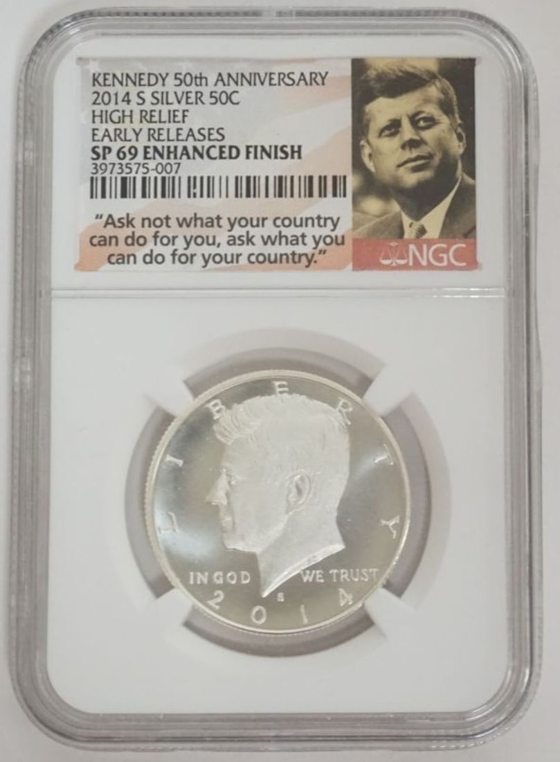 KENNEDY 50 CENT SILVER HALF DOLLAR (1 of 2)