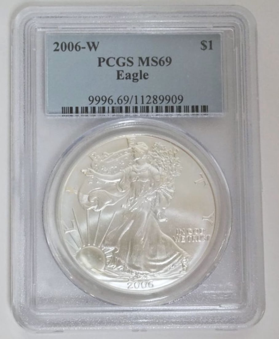 EAGLE SILVER DOLLAR (1 of 3)