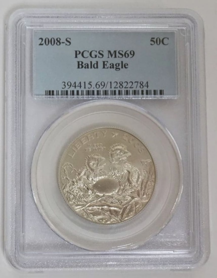 BALD EAGLE SILVER SILVER HALF DOLLAR (1 of 3)