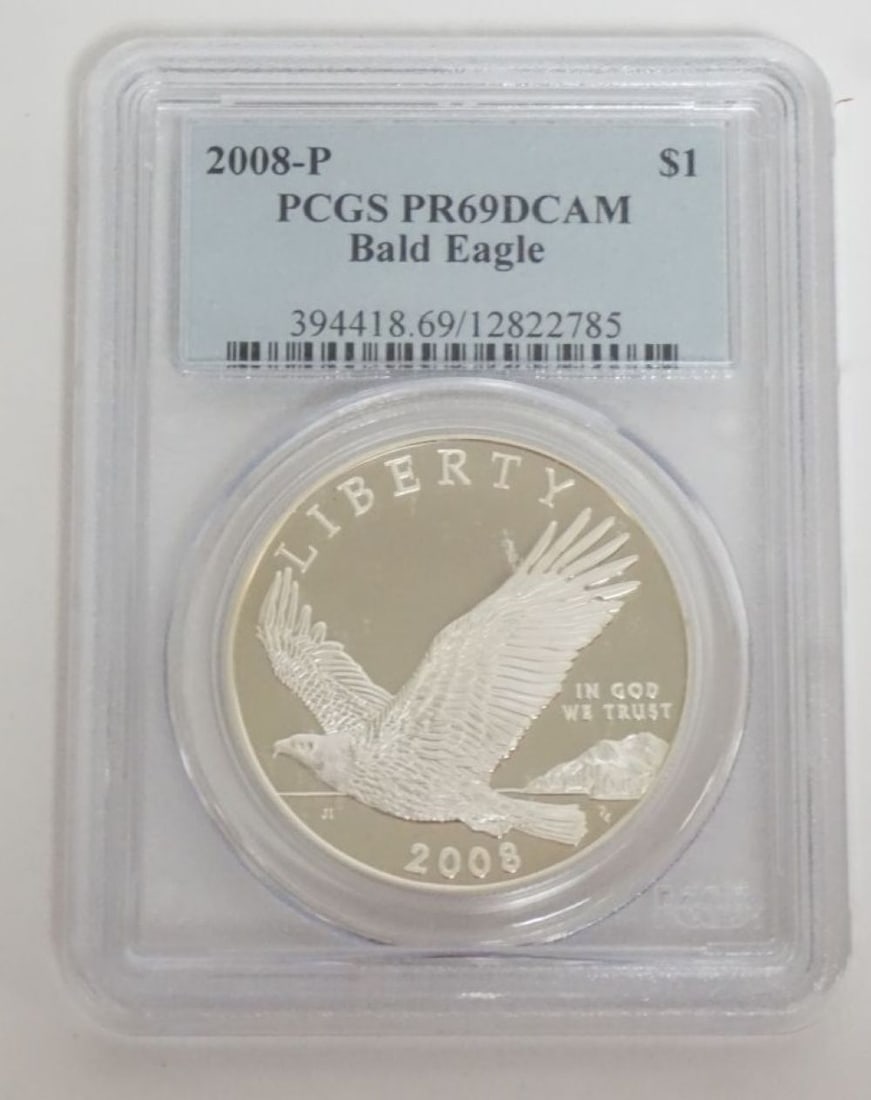 BALD EAGLE SILVER DOLLAR (1 of 3)