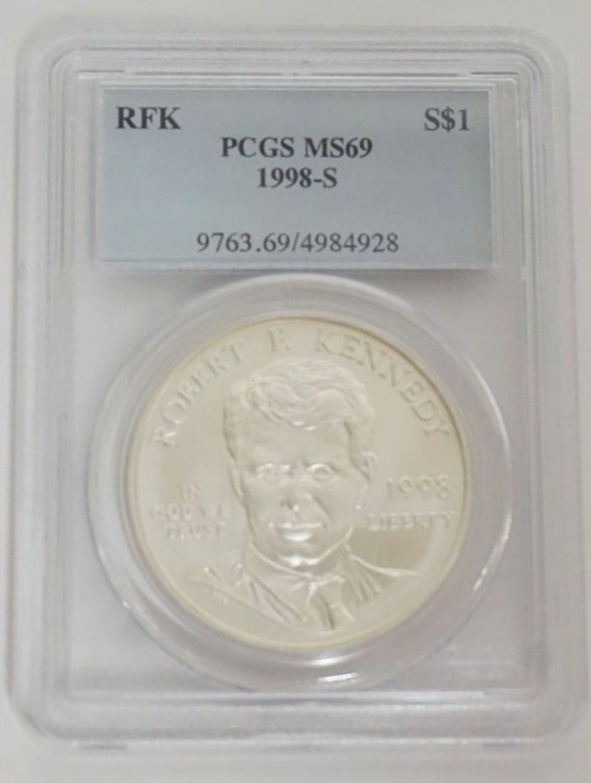ROBERT KENNEDY SILVER DOLLAR (1 of 3)