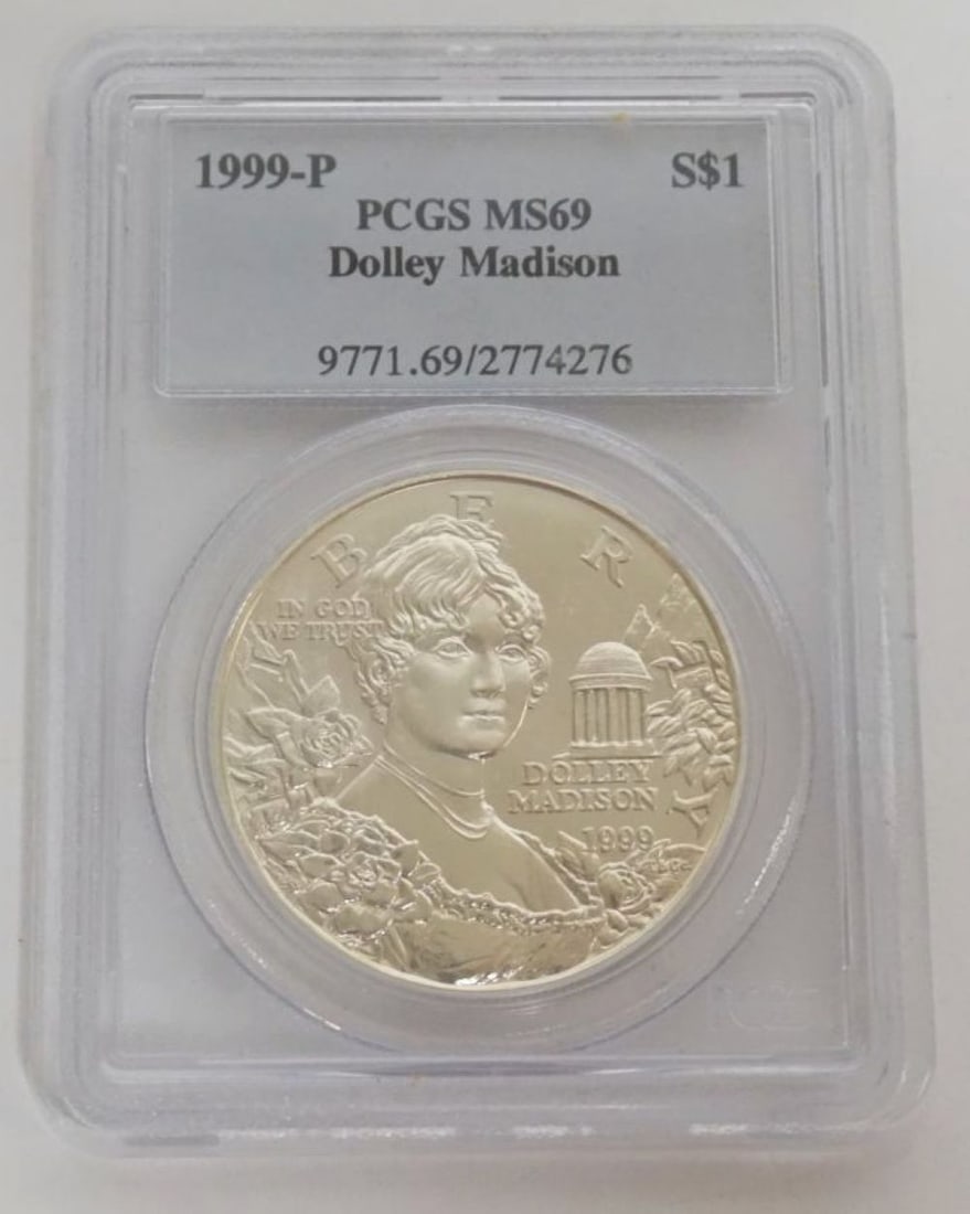 DOLLEY MADISON SILVER DOLLAR (1 of 3)