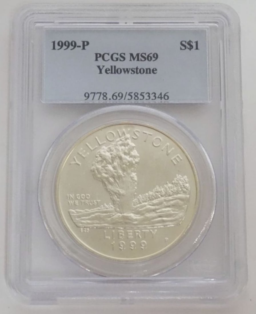 YELLOWSTONE SILVER DOLLAR (1 of 3)
