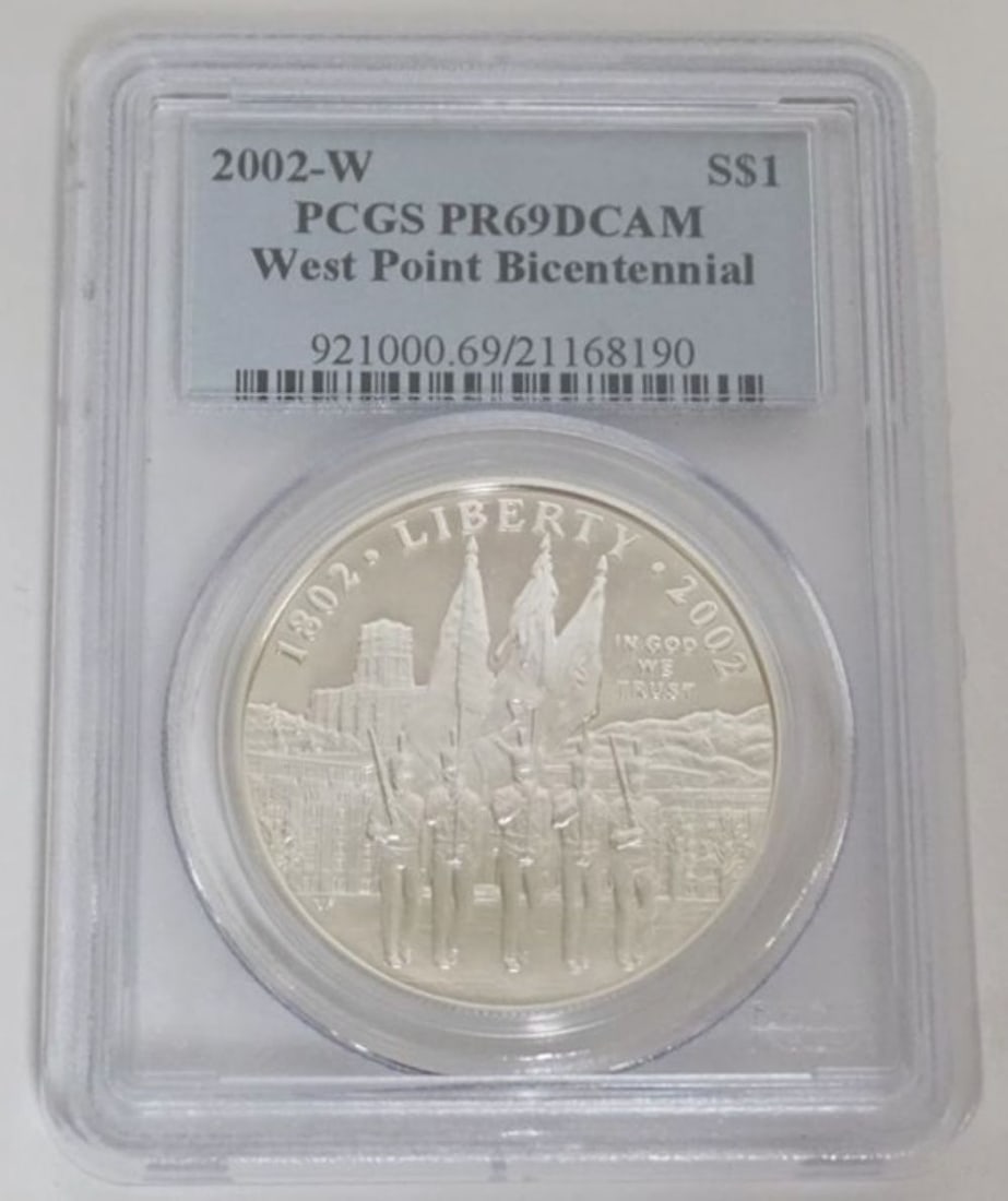 WEST POINT BICENTENNIAL SILVER DOLLAR (1 of 3)