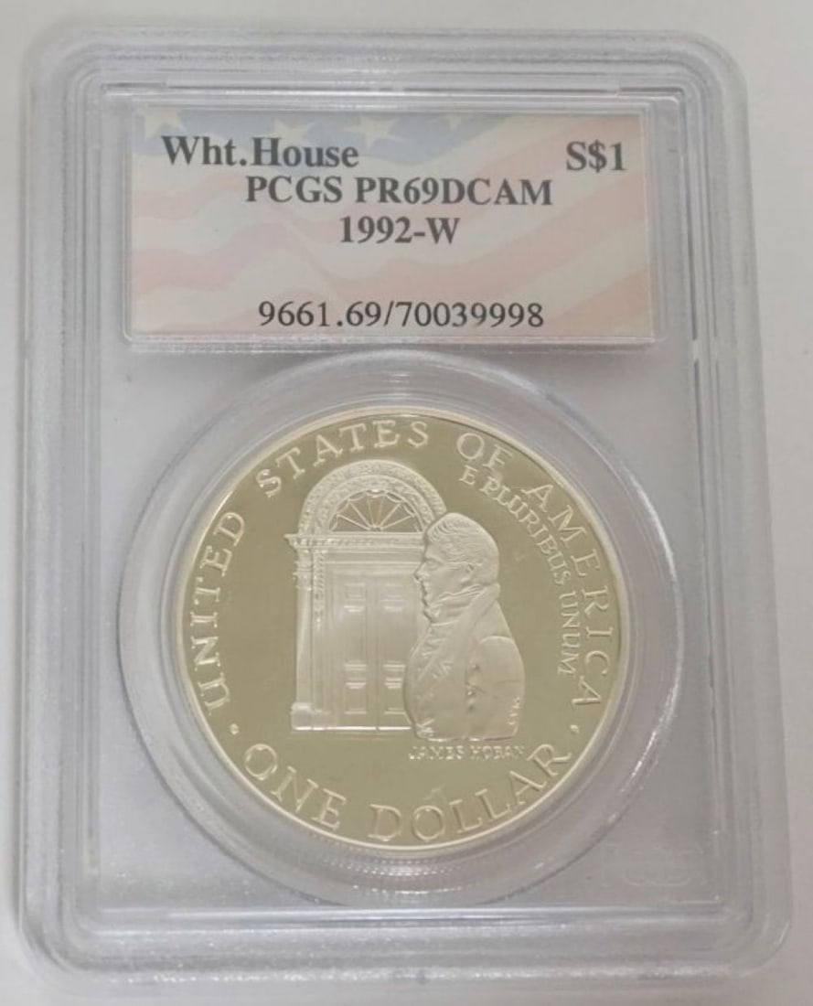 WHITE HOUSE SILVER DOLLAR (1 of 3)