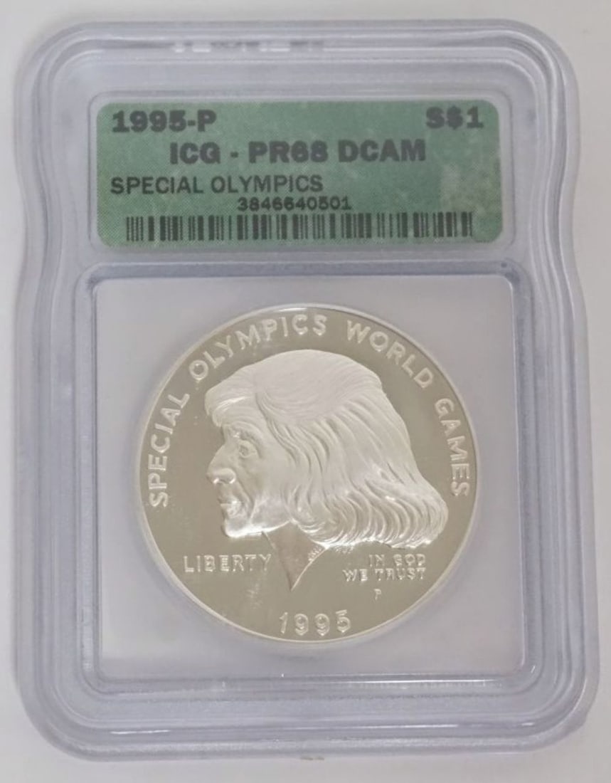 SPECIAL OLYMPICS SILVER DOLLAR (1 of 3)