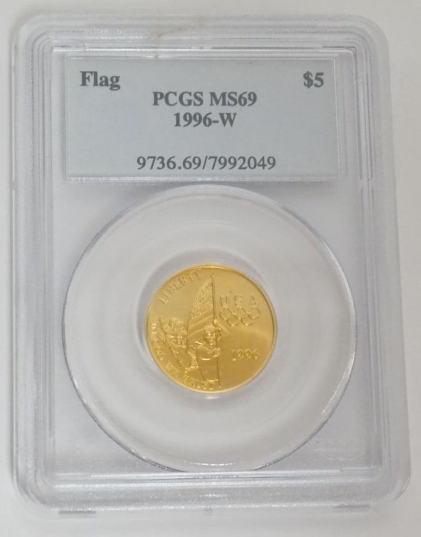 OLYMPIC $5 GOLD COIN (1 of 3)