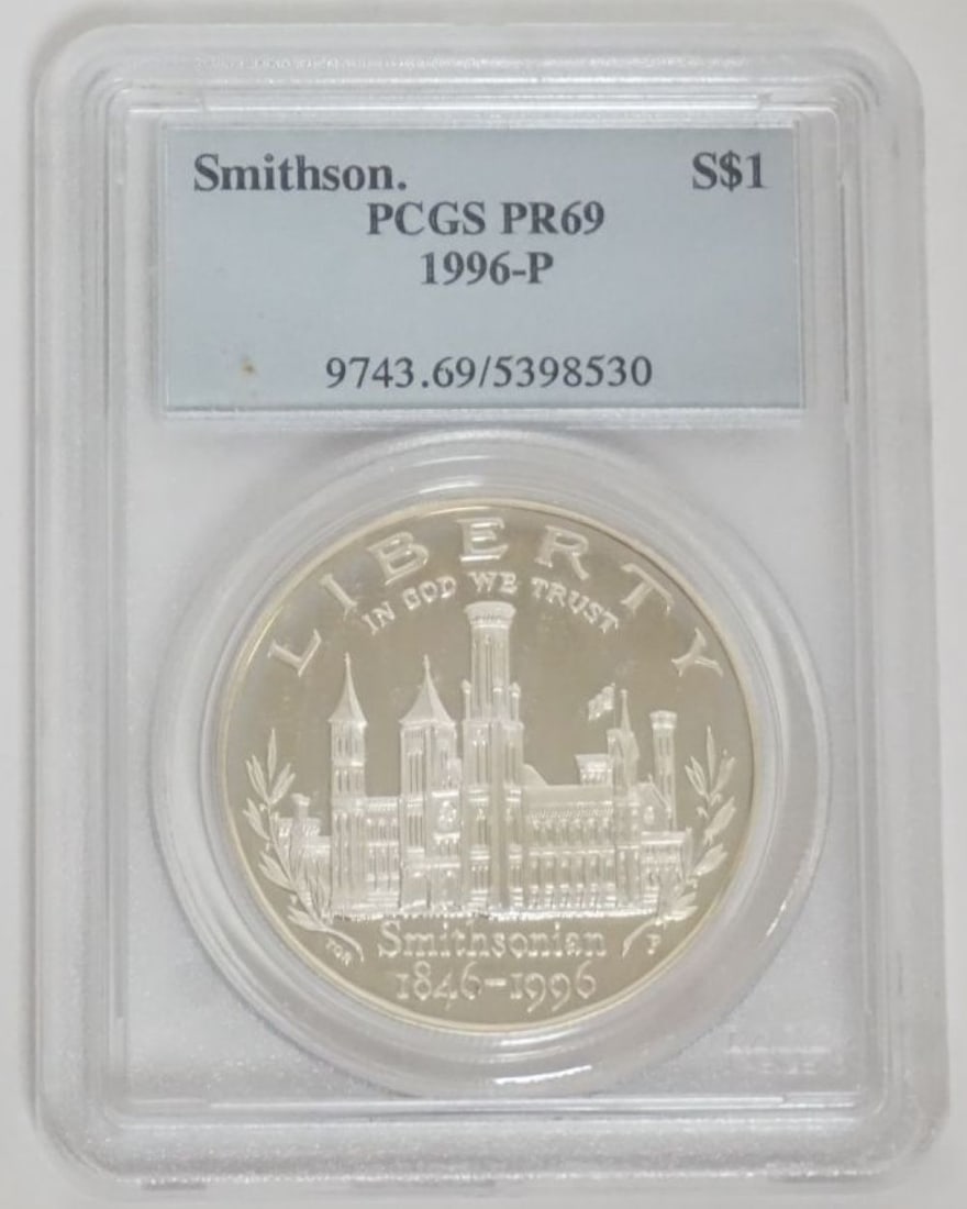 SMITHSONIAN SILVER DOLLAR (1 of 3)