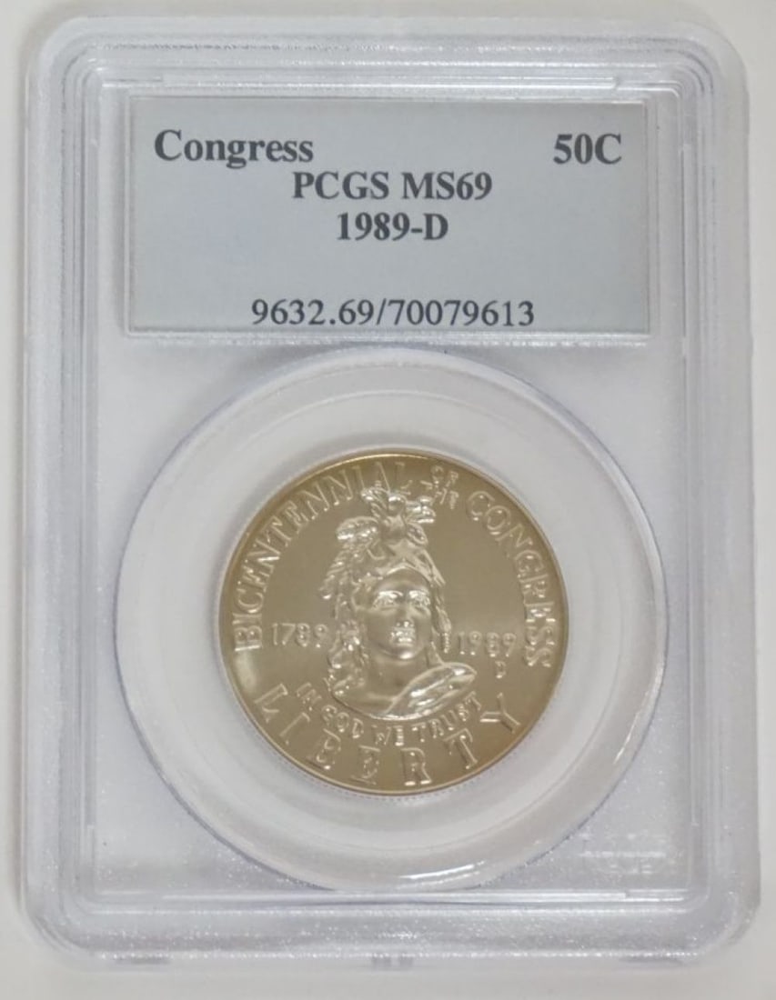 CONGRESS SILVER HALF DOLLAR (1 of 3)