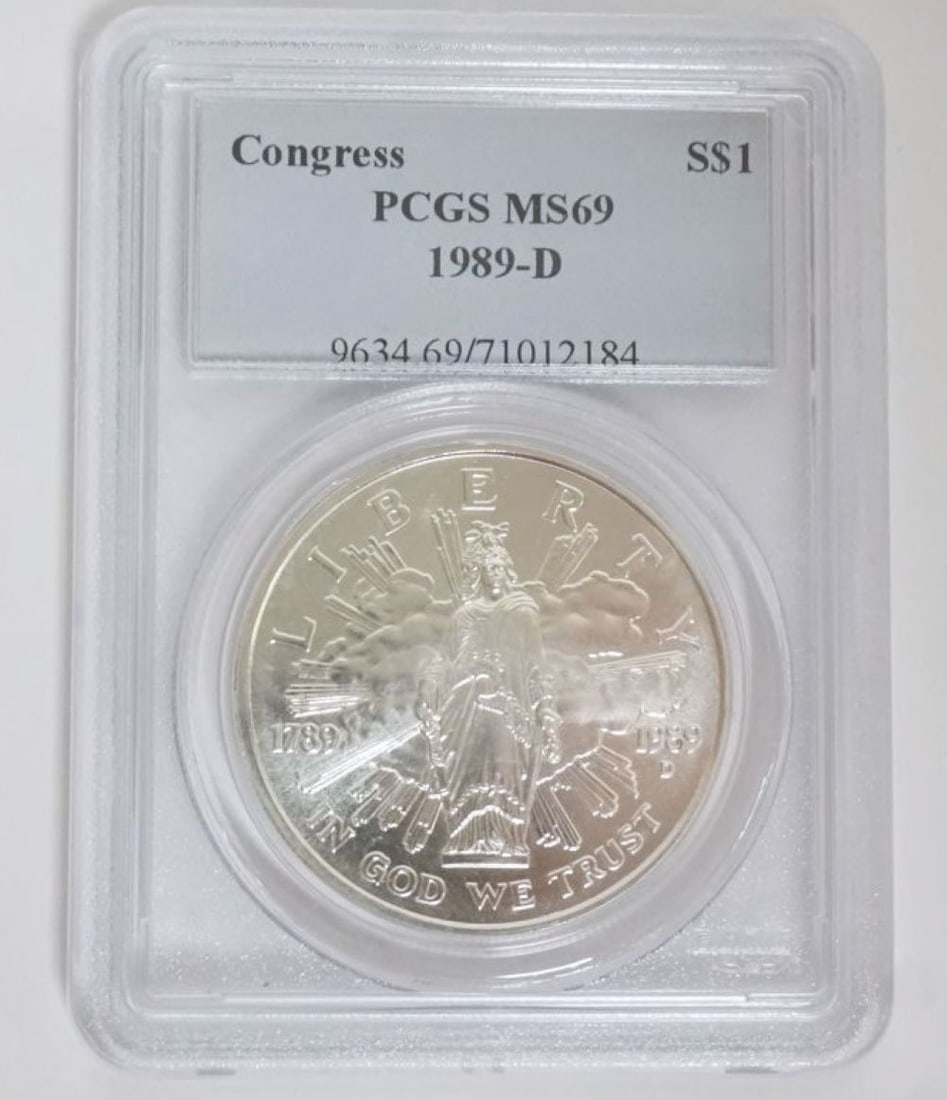 CONGRESS SILVER DOLLAR (1 of 3)