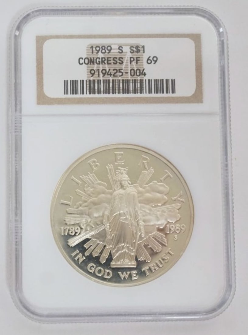 CONGRESS SILVER DOLLAR (1 of 3)