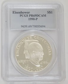 EISENHOWER SILVER DOLLAR
