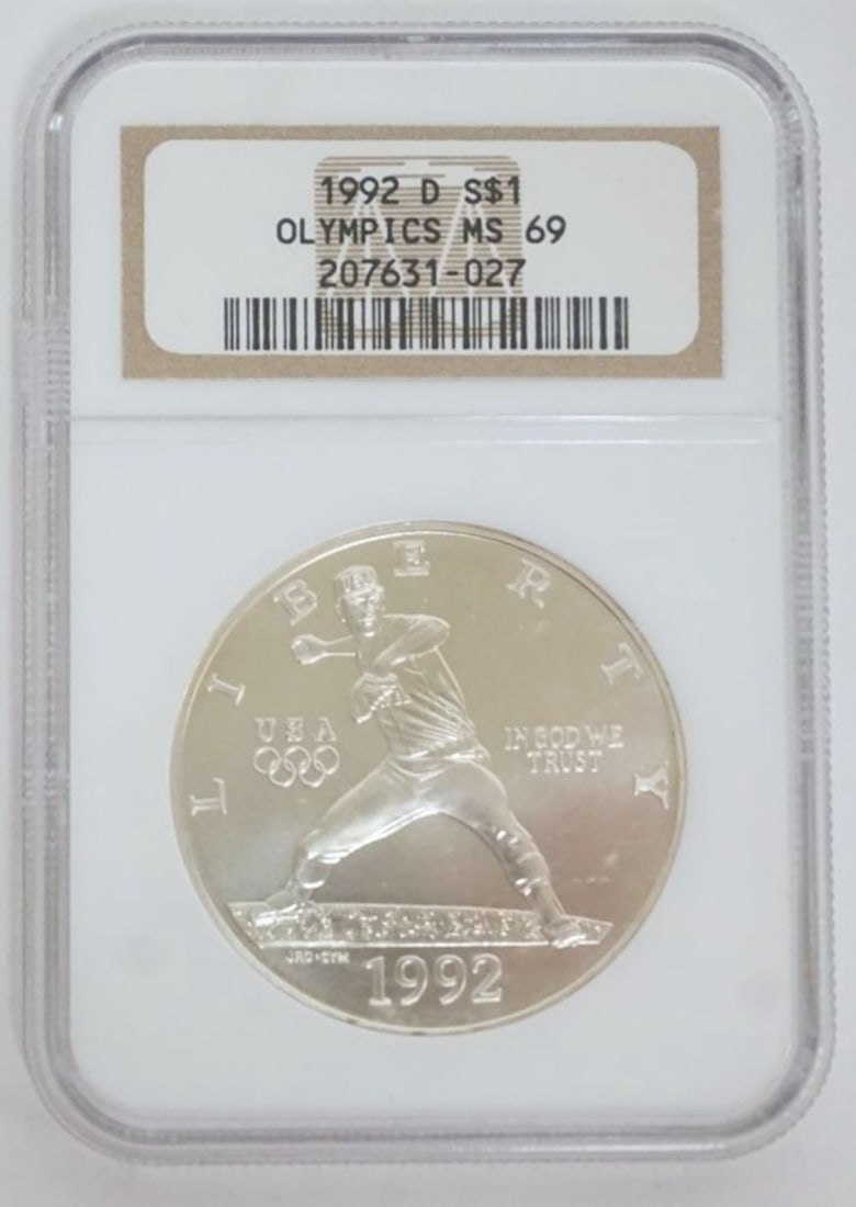 OLYMPIC SILVER DOLLAR (1 of 3)