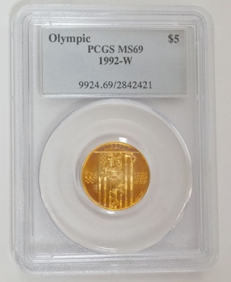 OLYMPIC $5 GOLD COIN (1 of 3)