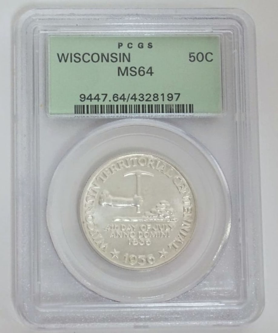 WISCONSIN SILVER HALF DOLLAR (1 of 3)